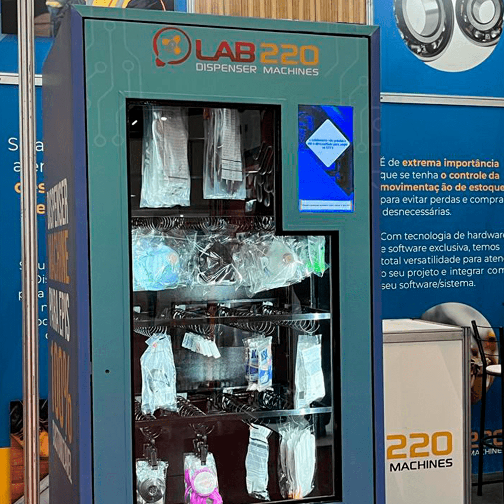 O Futuro das Dispenser Machines para MRO e EPIs nas Indústrias